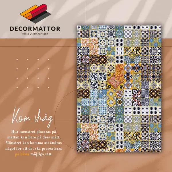 Tapis en vinyl Mosaïque abstraite