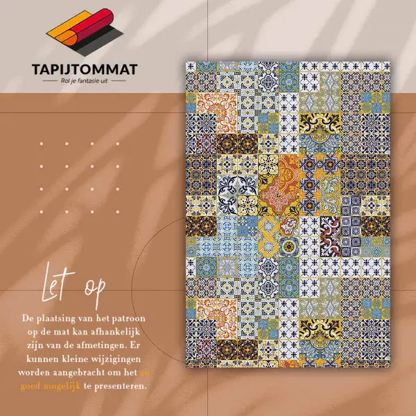 Tapis en vinyl Mosaïque abstraite