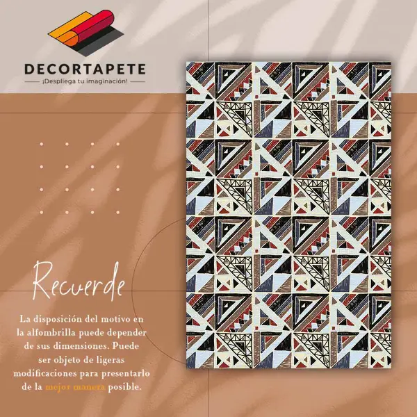 Tapis en vinyl Mosaïque géométrique