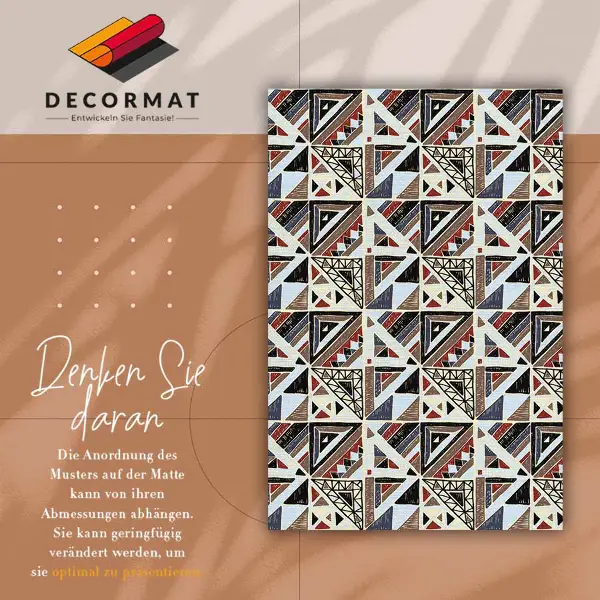 Tapis en vinyl Mosaïque géométrique