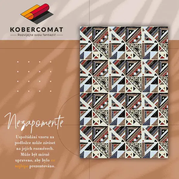 Tapis en vinyl Mosaïque géométrique