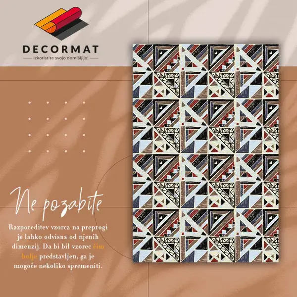 Tapis en vinyl Mosaïque géométrique