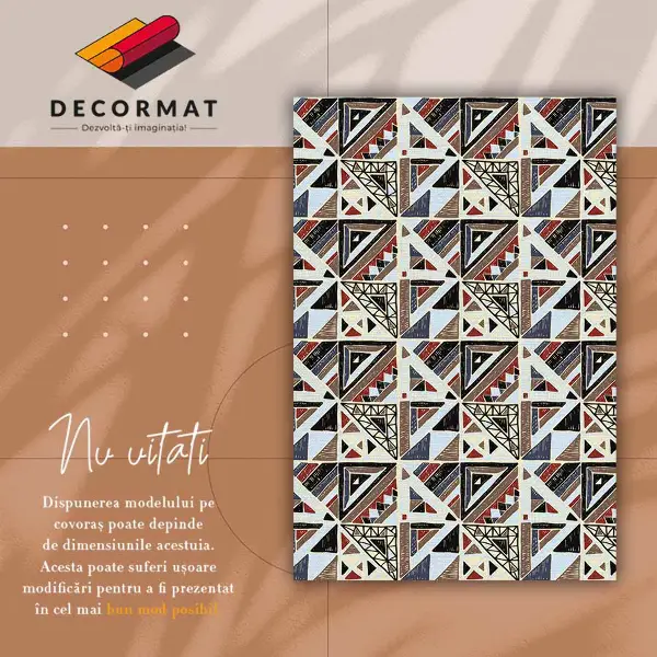 Tapis en vinyl Mosaïque géométrique