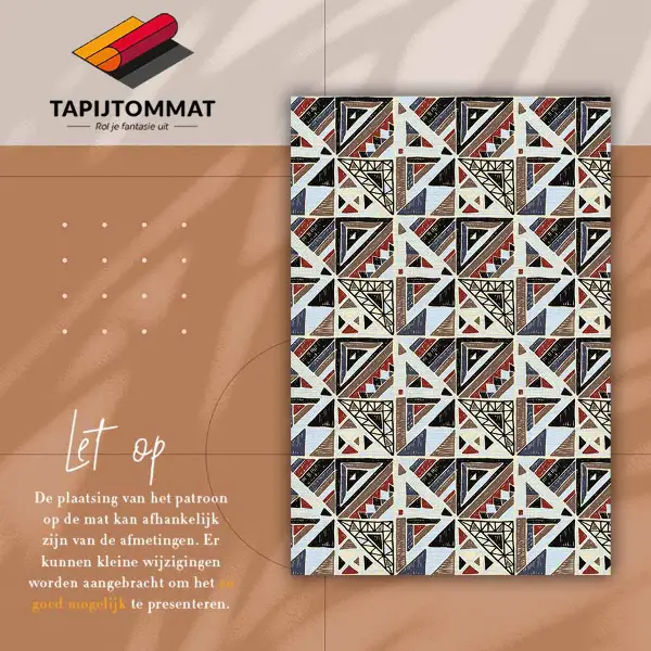 Tapis en vinyl Mosaïque géométrique