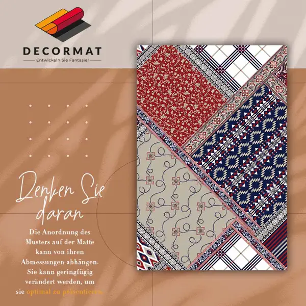 Tapis vinyle Mélange rétro