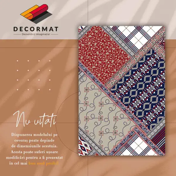 Tapis vinyle Mélange rétro