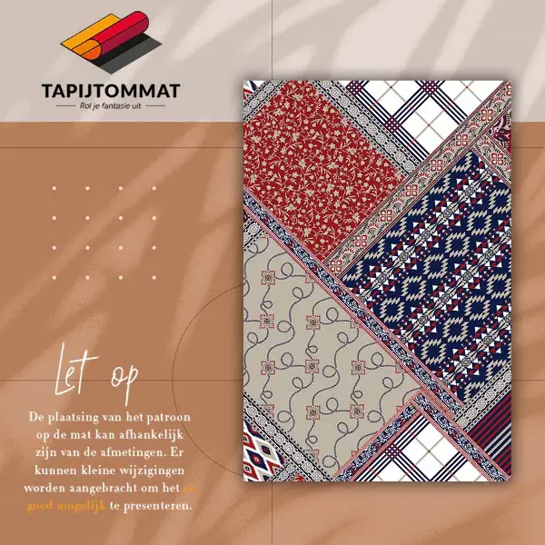 Tapis vinyle Mélange rétro