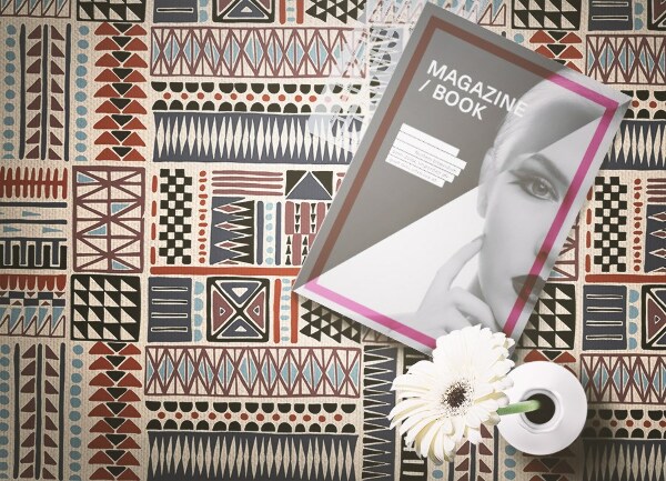 Tapis vinylique Modèles indiens