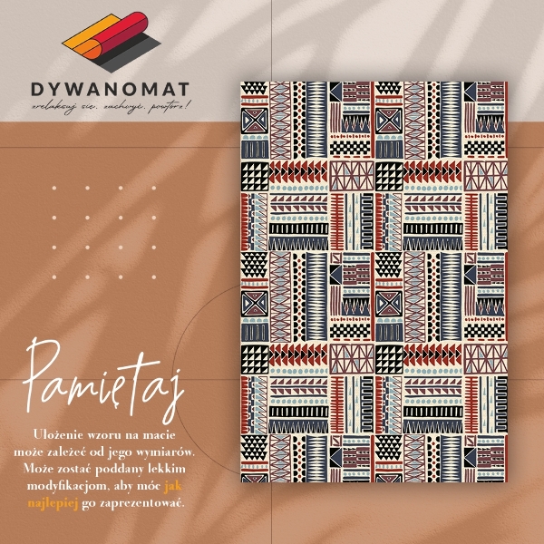 Tapis vinylique Modèles indiens