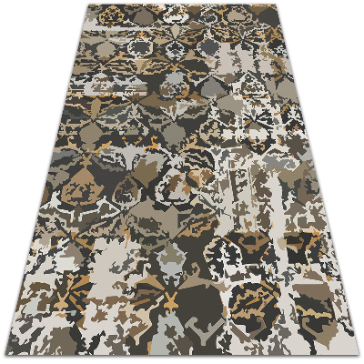 Tapis vinylique Abstraction rétro