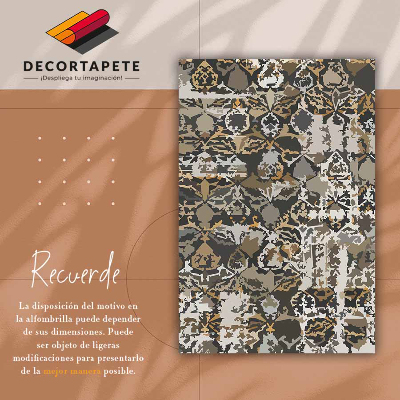 Tapis vinylique Abstraction rétro