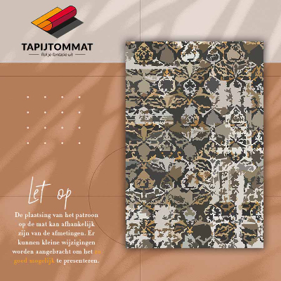 Tapis vinylique Abstraction rétro