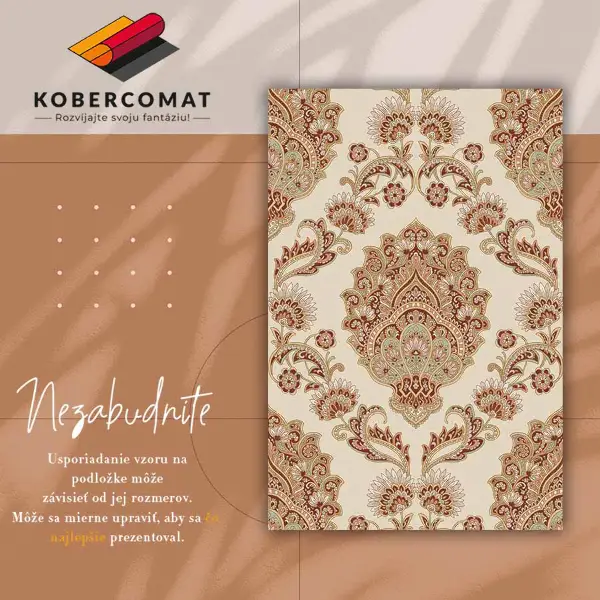 Tapis en vinyl Style paisley