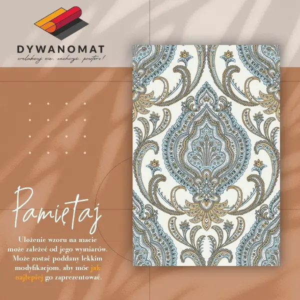 Tapis vinylique Texture Paisley