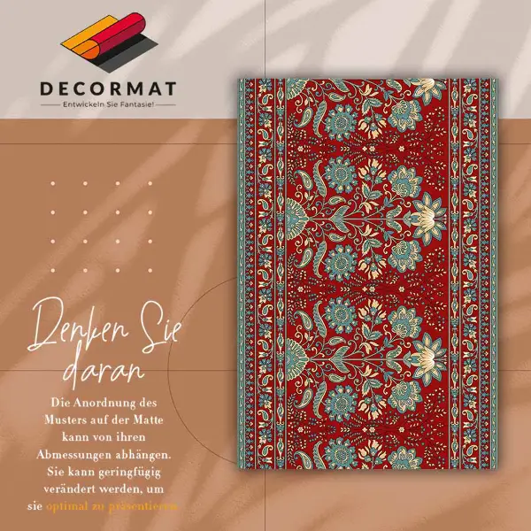 Tapis vinyle Fleurs paisley