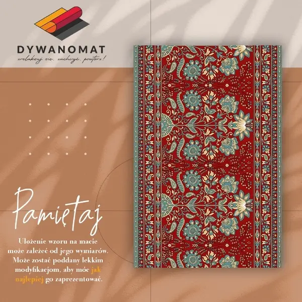 Tapis vinyle Fleurs paisley