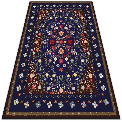 Tapis vinyl Belles petites fleurs