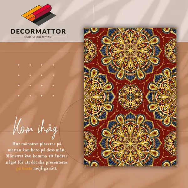 Tapis vinyle Modèles d'or