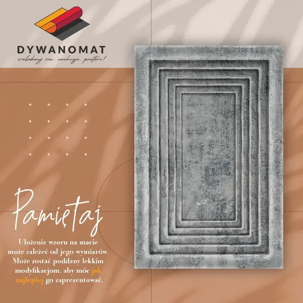 Tapis vinyle Cadres concrets