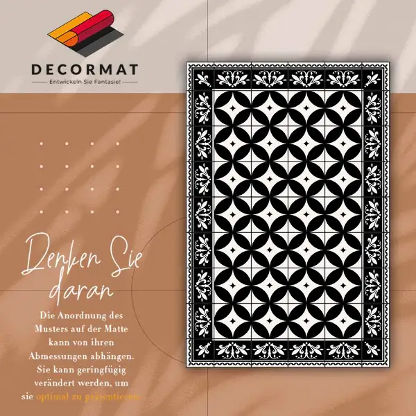 Tapis vinylique Carrelage