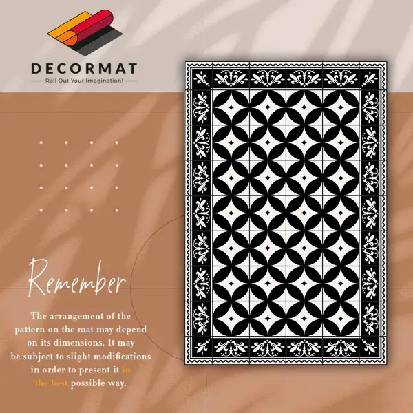 Tapis vinylique Carrelage