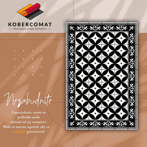 Tapis vinylique Carrelage