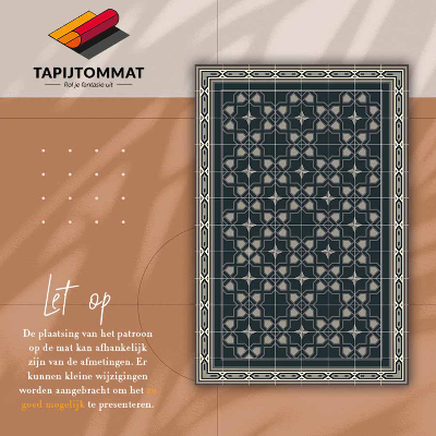 Tapis en vinyl Étoiles géométriques