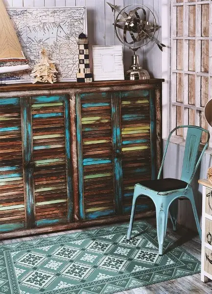 Tapis vinyle Géométrie et ornements