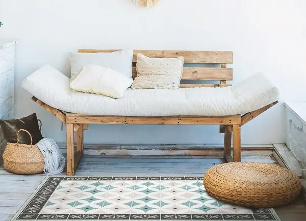 Tapis vinyl Roues scandinaves