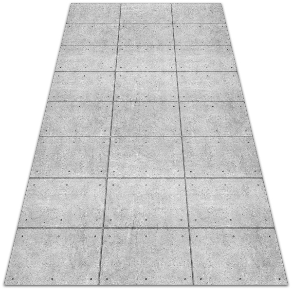 Tapis vinyle Cube concret