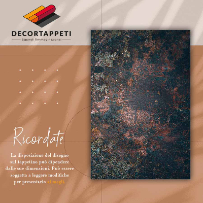 Tapis vinyl Feuille rouillée