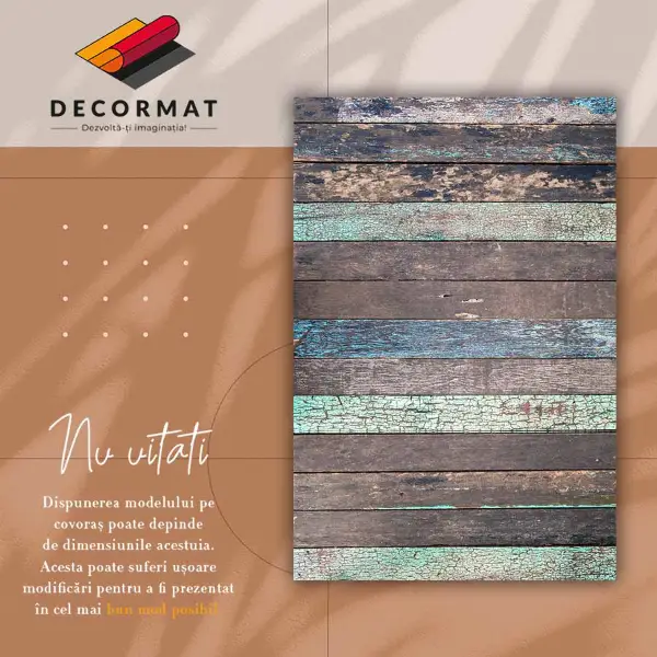 Tapis vinyle Planches horizontales