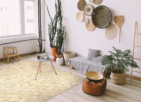 Tapis vinyle Parquet