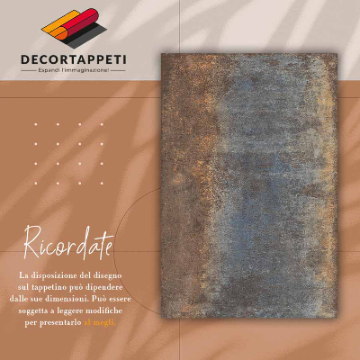 Tapis vinyl Feuille rouillée