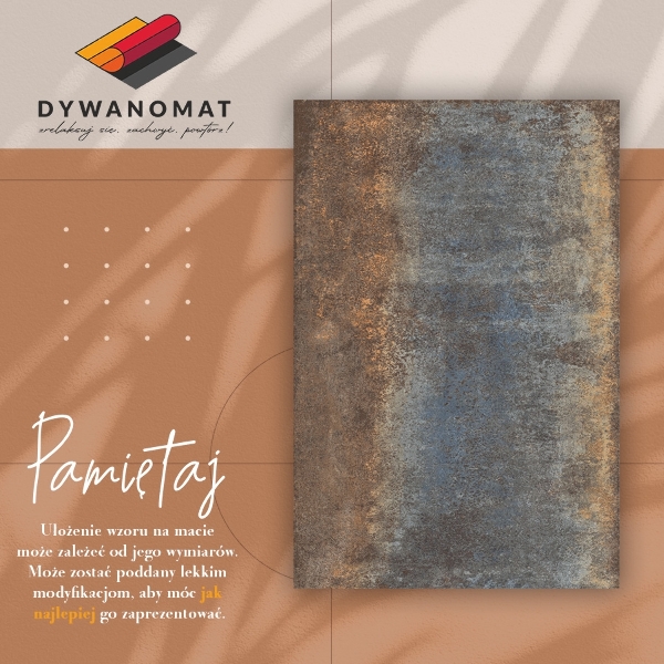 Tapis vinyl Feuille rouillée