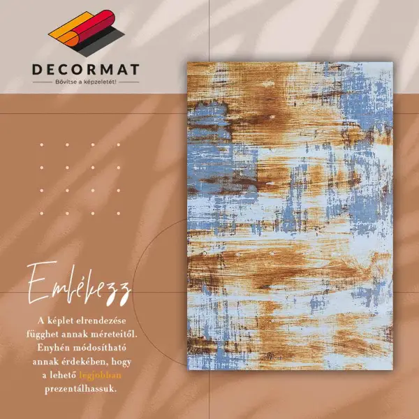 Tapis vinyl Feuille rouillée