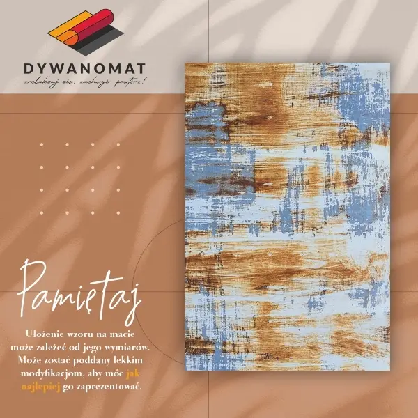 Tapis vinyl Feuille rouillée