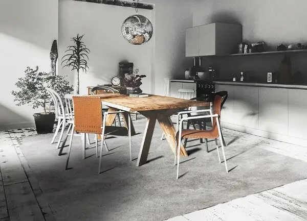 Tapis vinyl Béton structurel