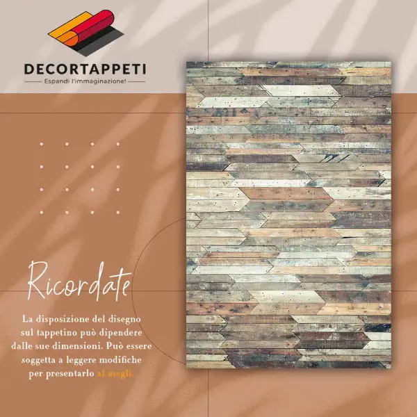 Tapis vinyle Planches horizontales