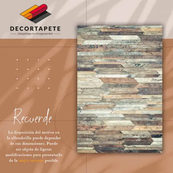 Tapis vinyle Planches horizontales