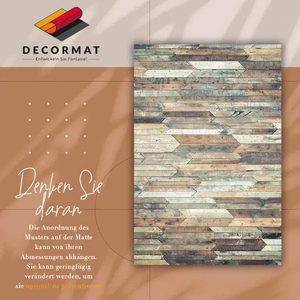 Tapis vinyle Planches horizontales