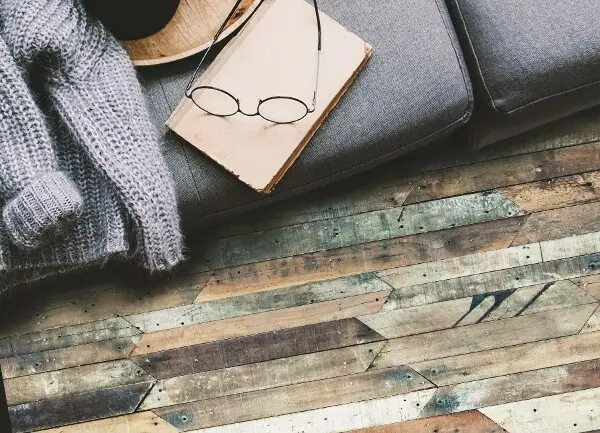 Tapis vinyle Planches horizontales