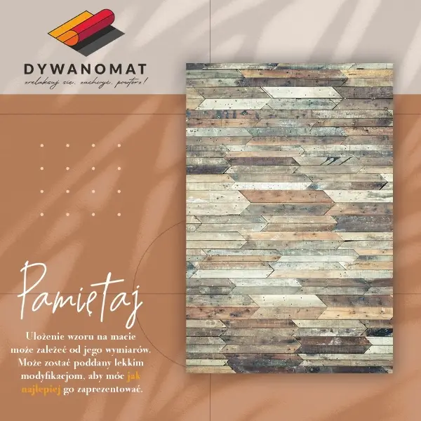 Tapis vinyle Planches horizontales