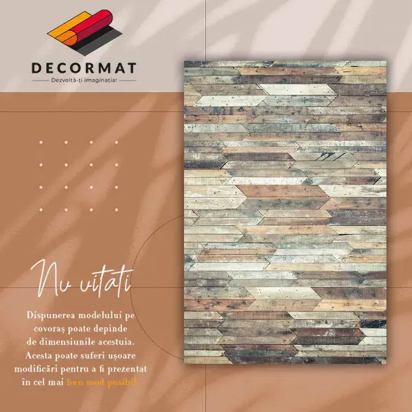 Tapis vinyle Planches horizontales