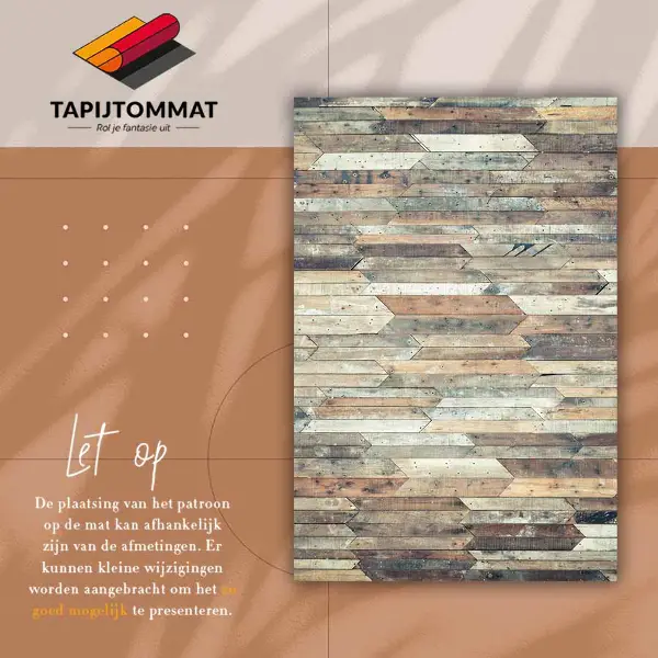 Tapis vinyle Planches horizontales