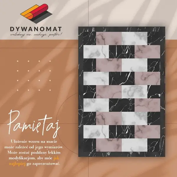 Tapis vinylique Cheville en marbre
