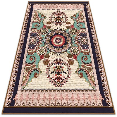 Tapis en vinyle Fleurs géométriques