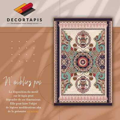 Tapis en vinyle Fleurs géométriques