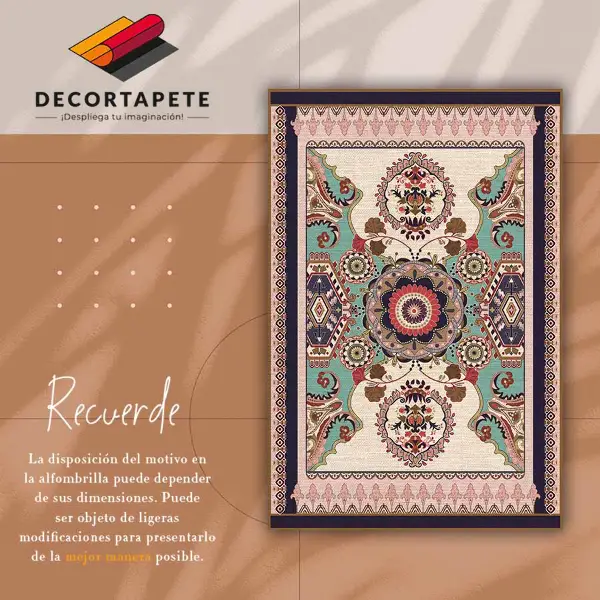 Tapis en vinyle Fleurs géométriques