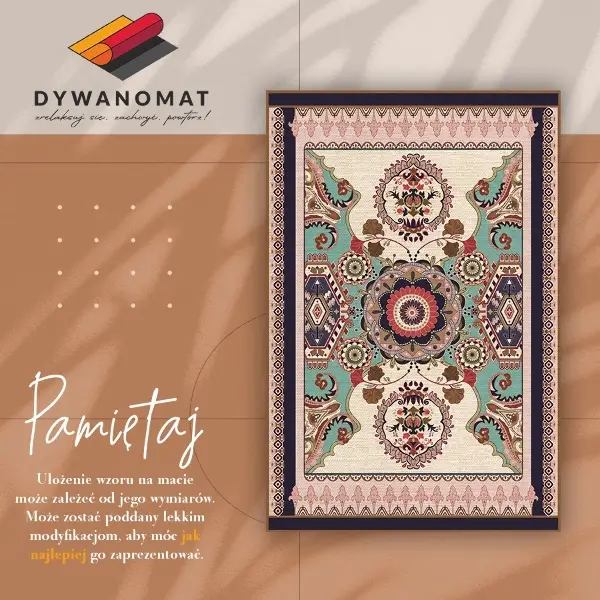 Tapis en vinyle Fleurs géométriques